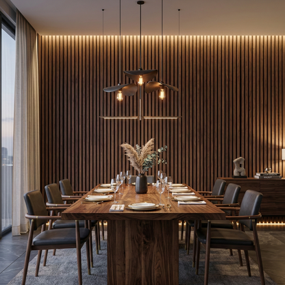 Panel Acústico de Madera Arquitectónico – 270 × 110 cm