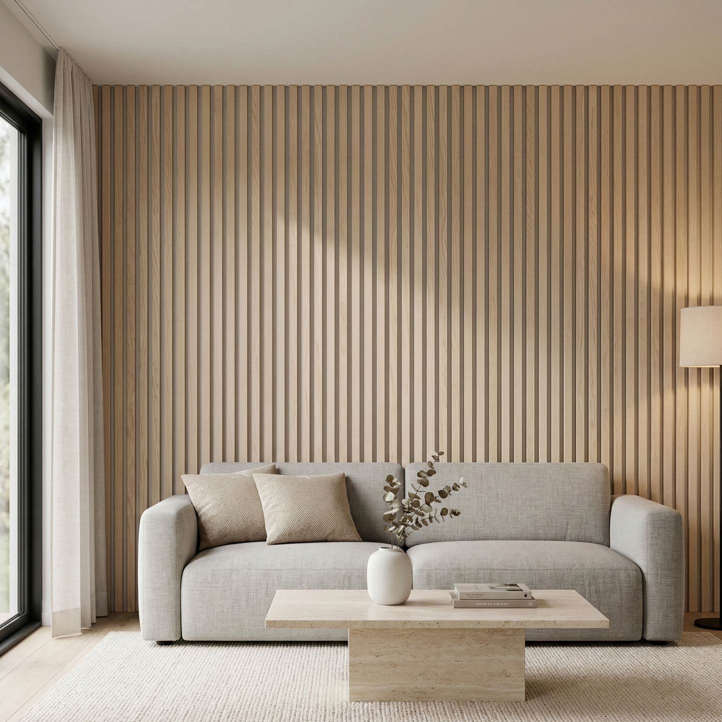 Panel Acústico de Madera Arquitectónico – 270 × 110 cm