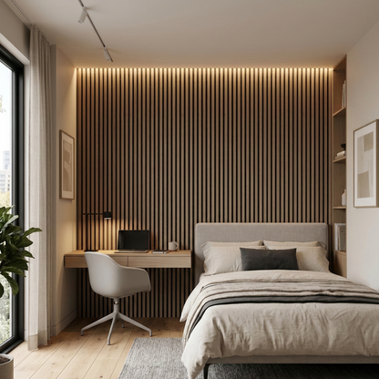 Panel Acústico de Madera Arquitectónico – 270 × 110 cm